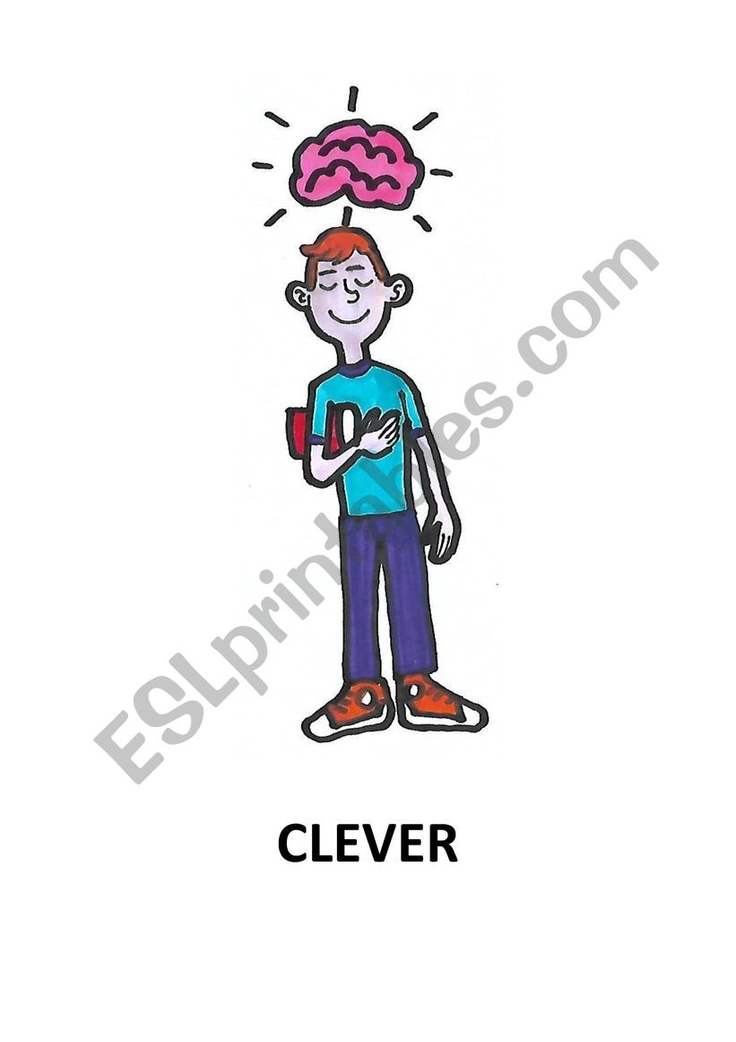 Personality - flashcards worksheet