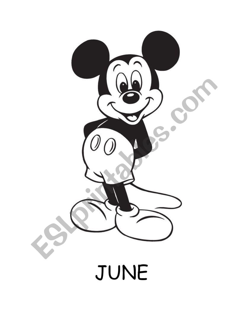 JUNE CLIPART worksheet