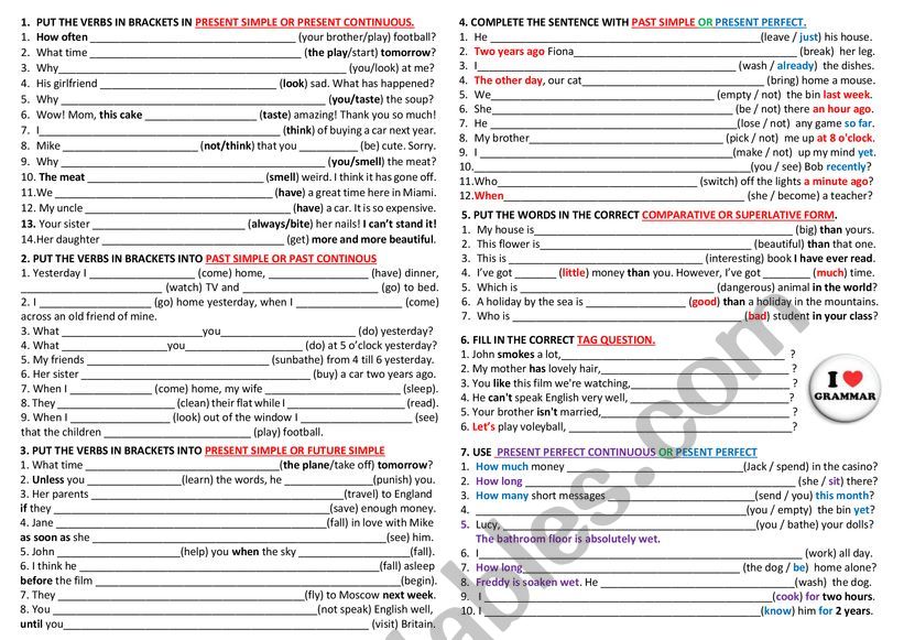 grammar-revision-esl-worksheet-by-colombo