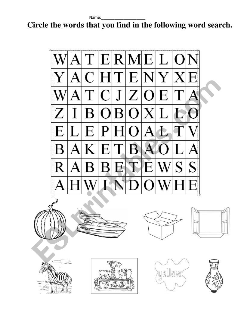 Game phonics crosswords worksheet