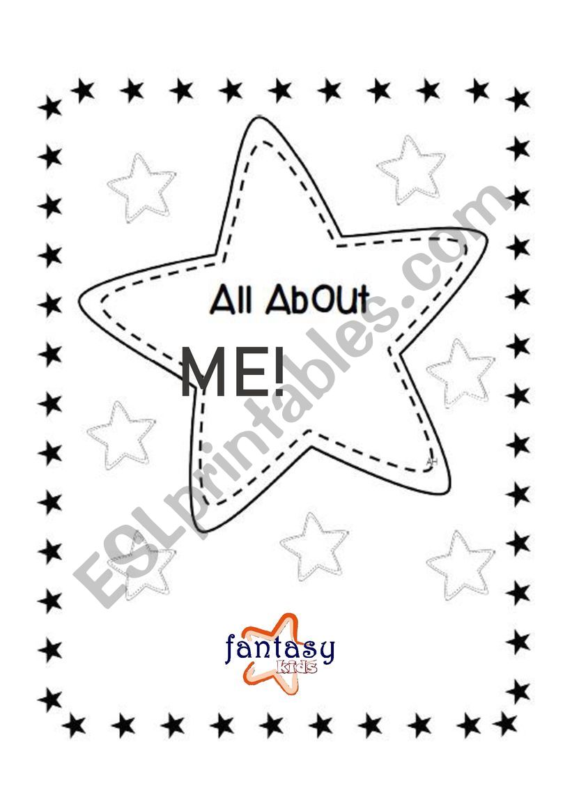 ALL ABOUT ME! Activity for Kindergarnten / 1rt Graders