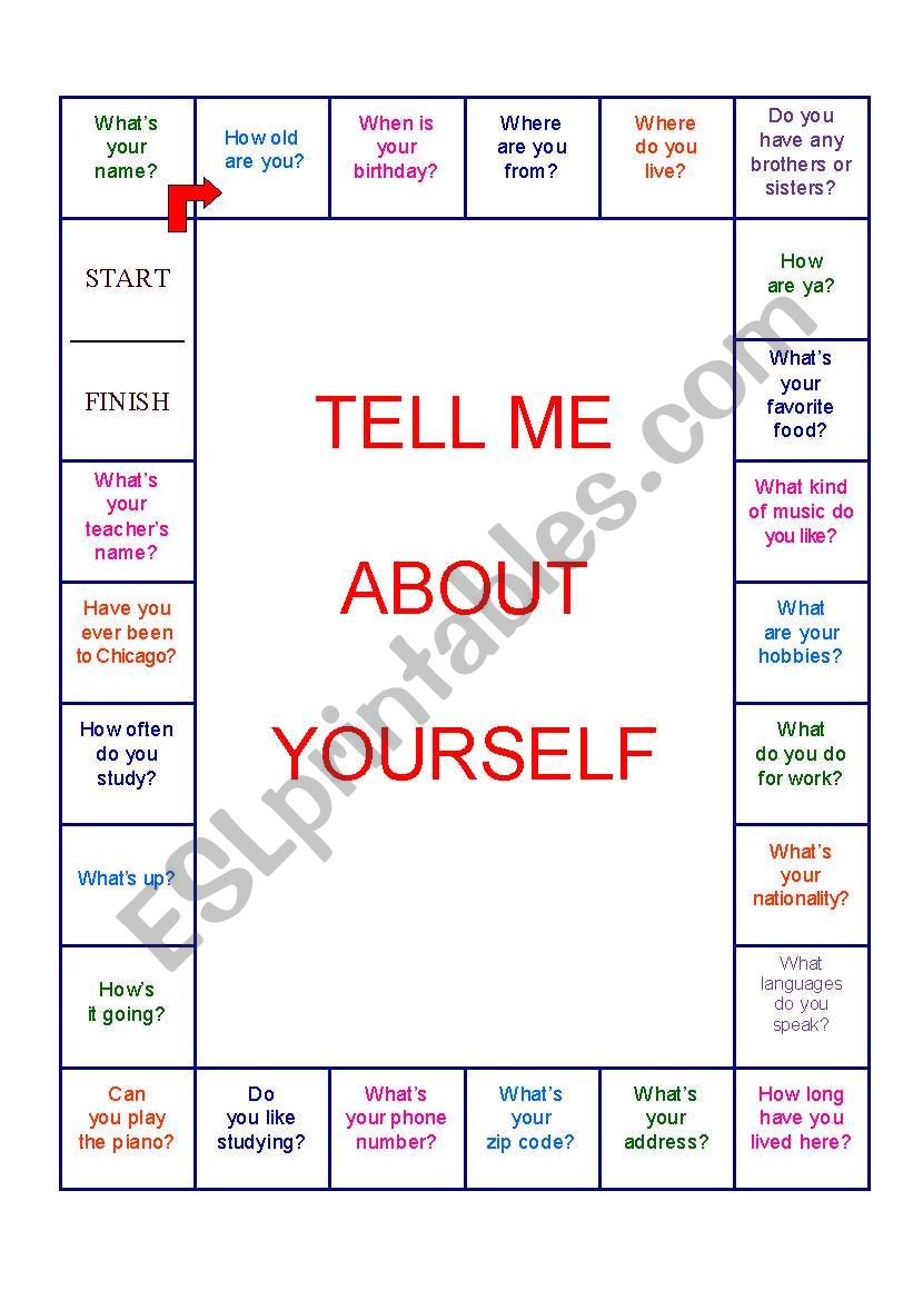 Tell Me About Yourself (board game)