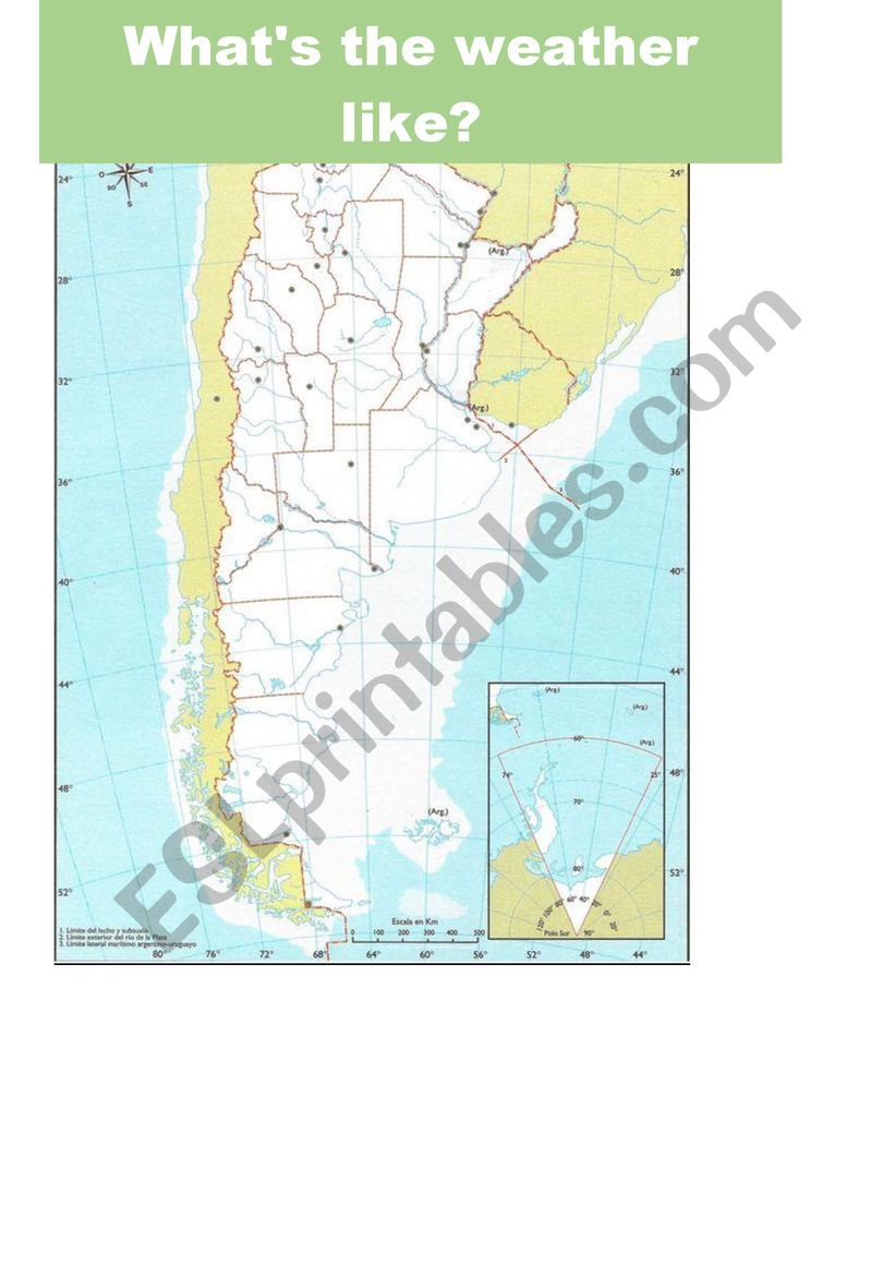 WhatÃ¯Â¿Â½s the weather like in Argentina?