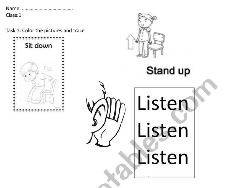 Sit down and stand up online