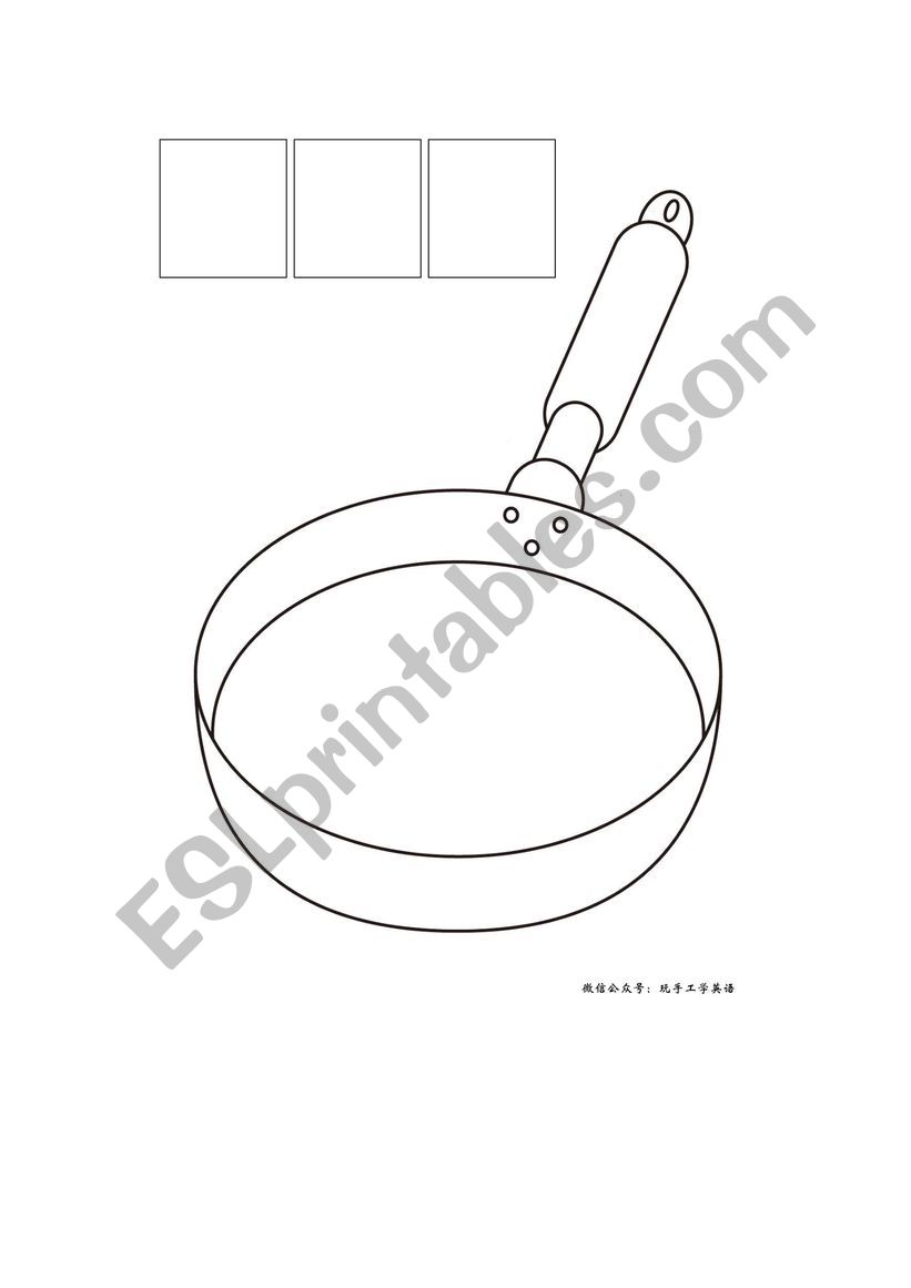 Ten fat sausages worksheet