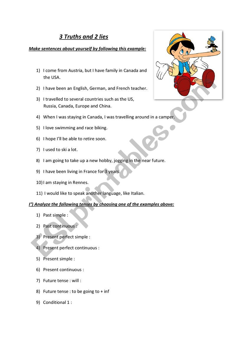 Funny Icebreaker and grammer revision