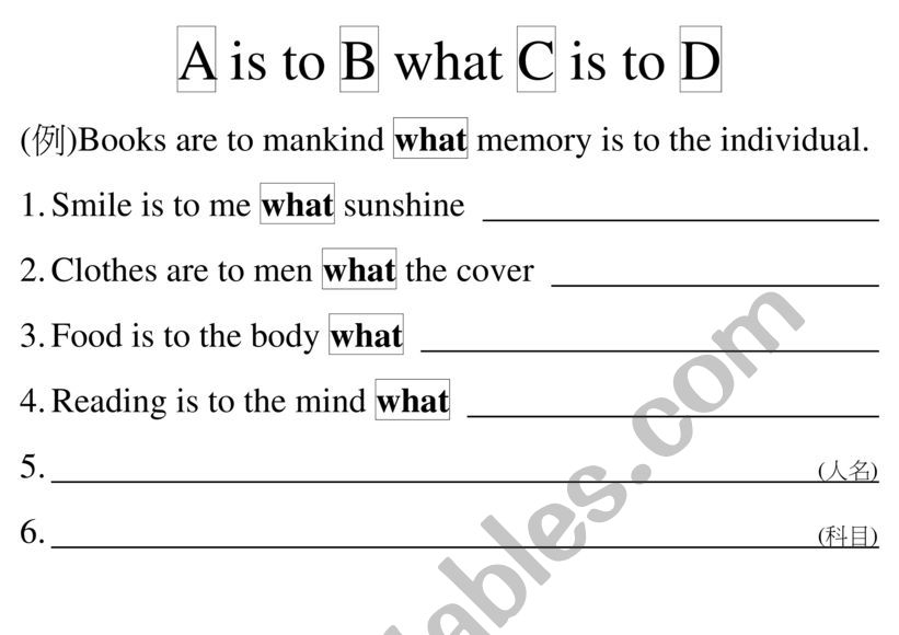 PRACTICE worksheet