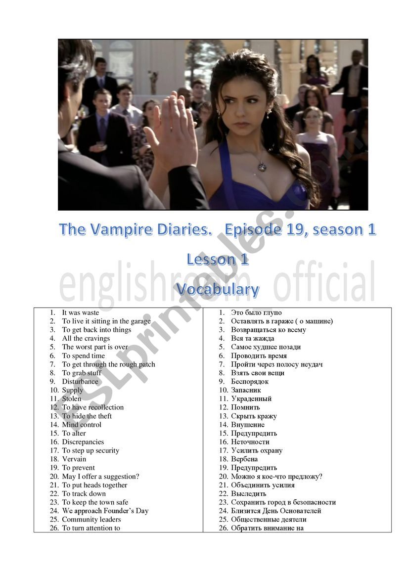 Vampire diaries Episode 19 Season 3