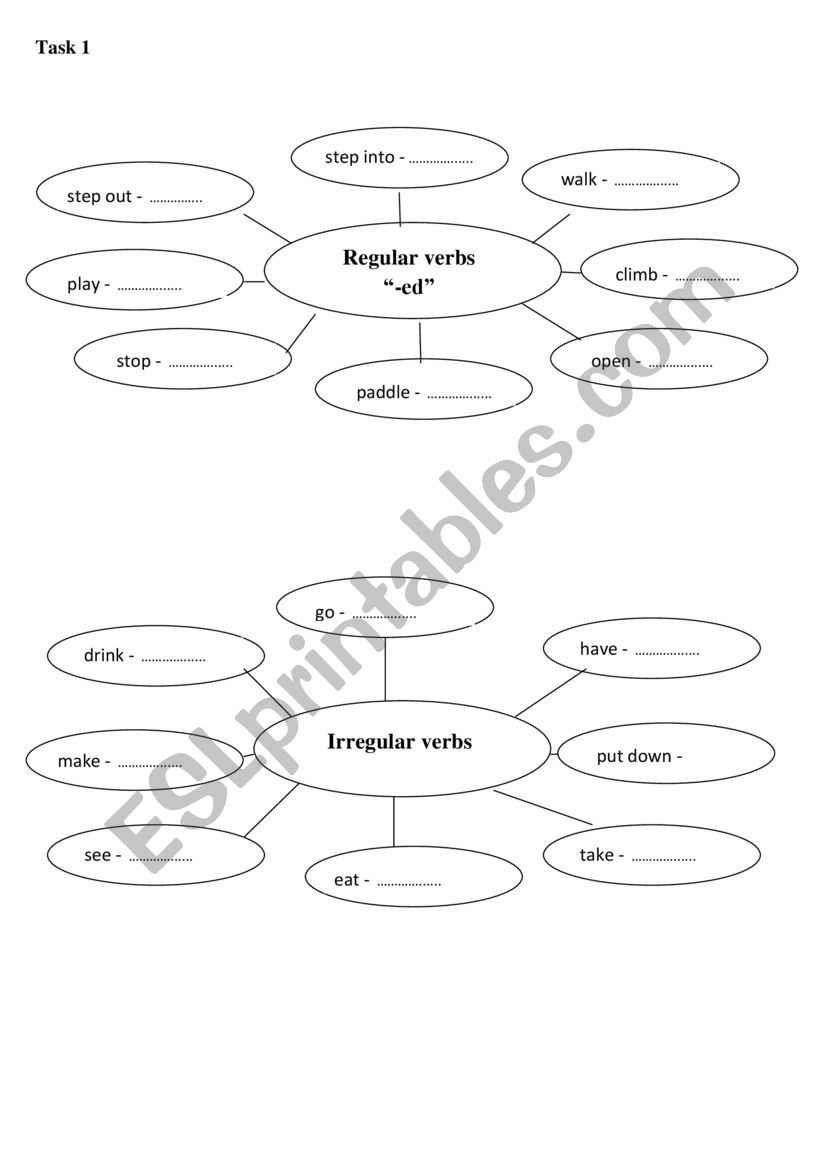 TPR activity worksheet