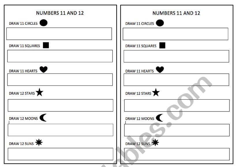 Math for Kids worksheet