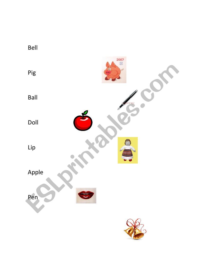 Alphabet, Exercises worksheet