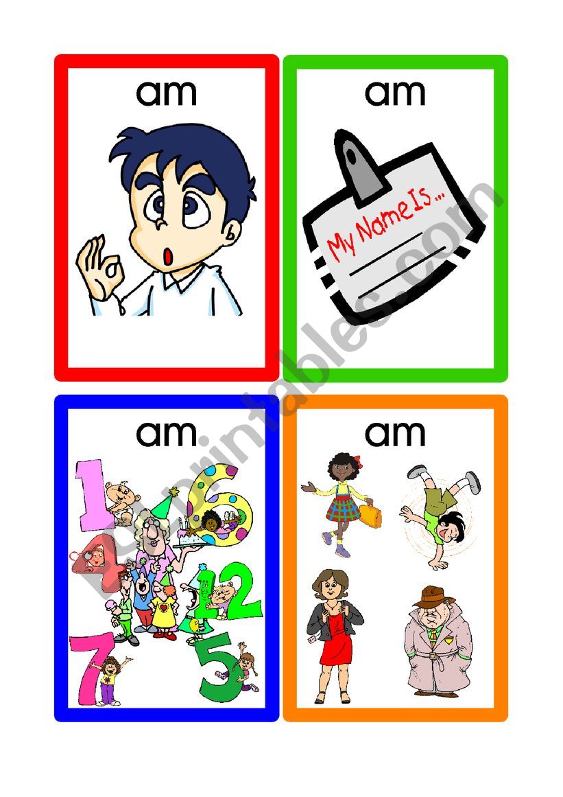 Verb Be Switchit: description, instructions, rules and ideas set 3