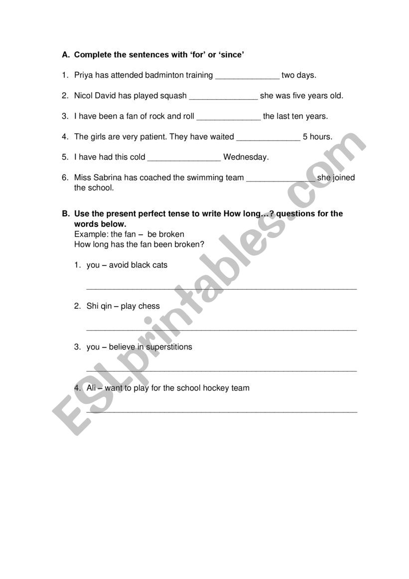 Test worksheet