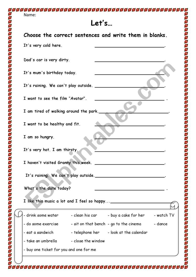 letÃ¯Â¿Â½s-1 worksheet