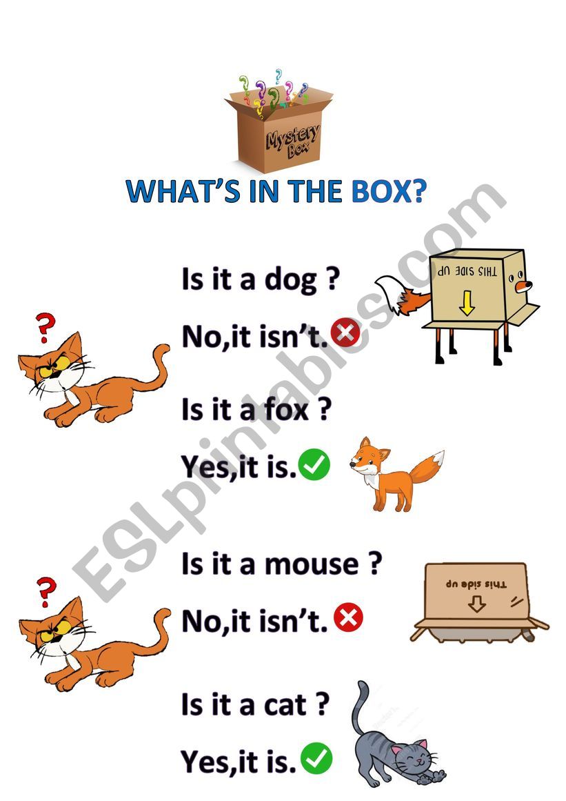 IS IT A...? worksheet