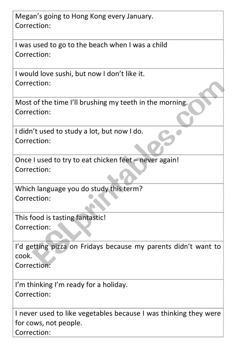 Grass Skirt for Present and Past Habits