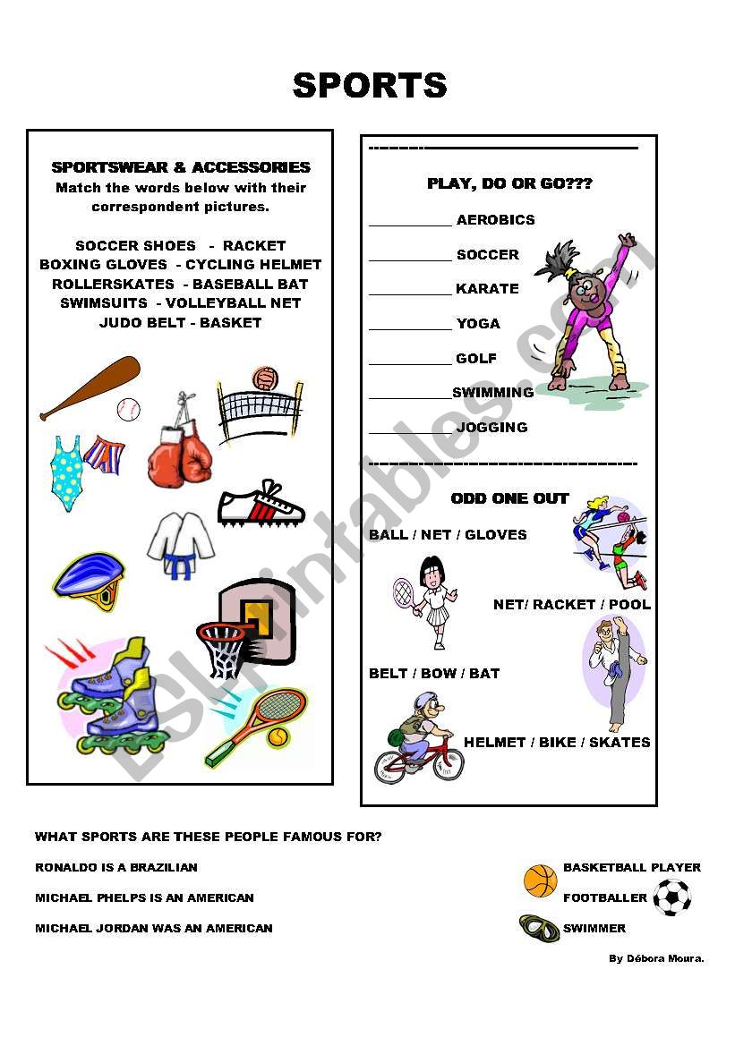 SPORTS QUIZ worksheet