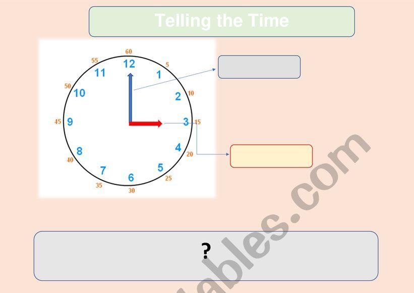 what time is it? worksheet