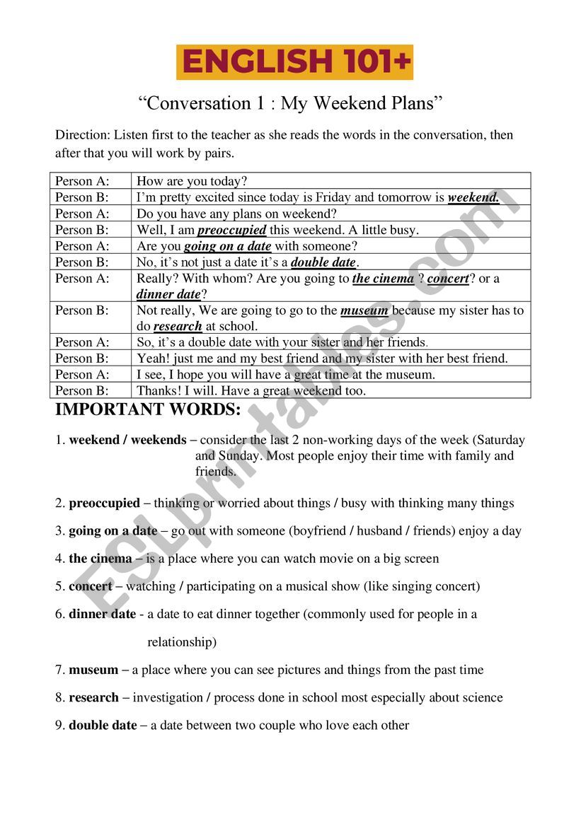 FOOD TOPIC worksheet