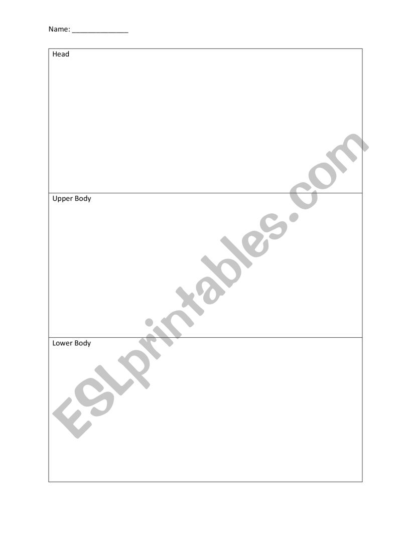 Halloween: My Strange Monster worksheet