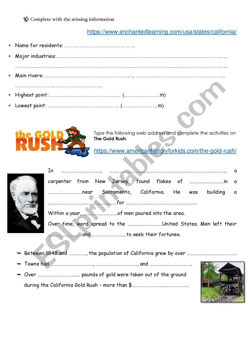 webquest-gold-rush-part-2-esl-worksheet-by-audect