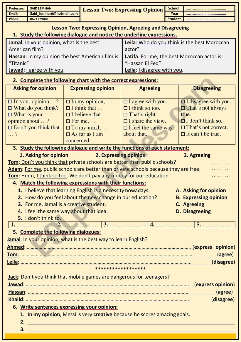 FUNCTIONAL PRACTICE worksheet