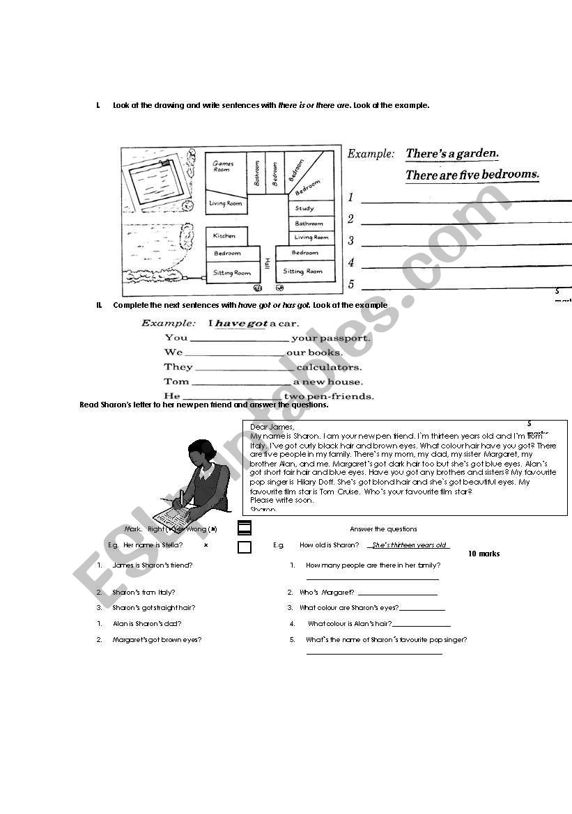 DIAGNOSTIC EXAM PAGE 3 worksheet