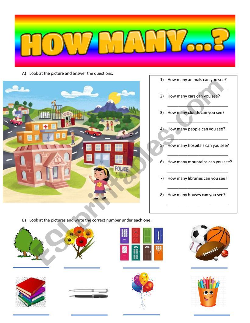 How many worksheet