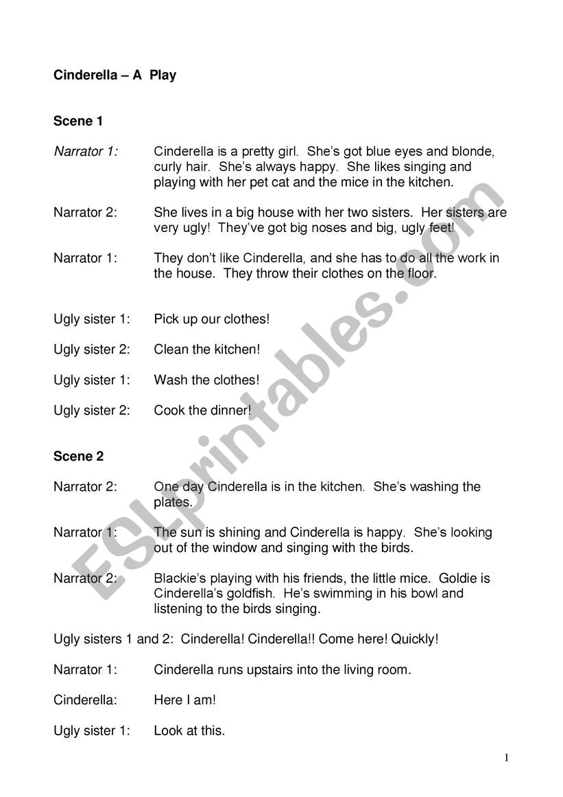 english drama worksheet