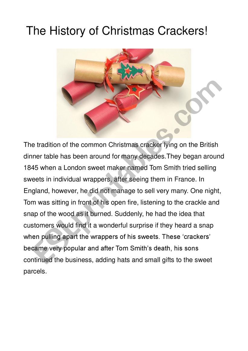 The History of London Crackers