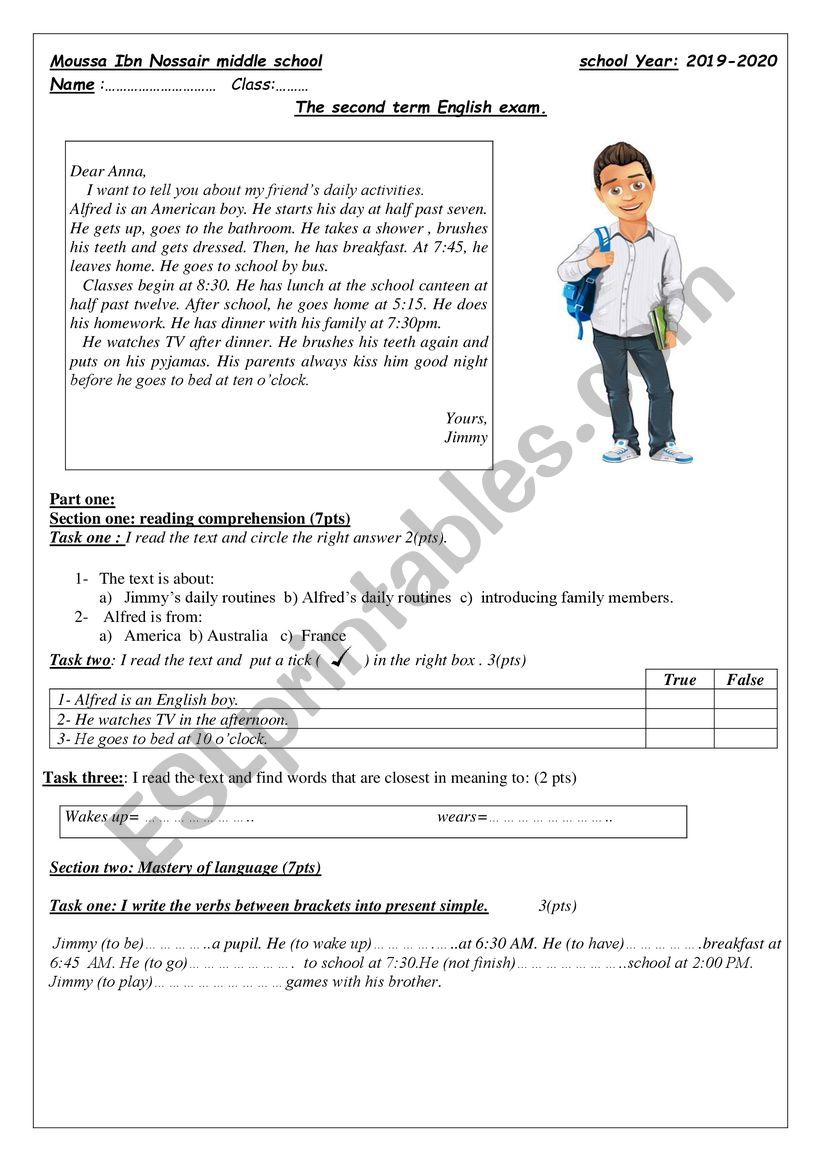 introducing oneself worksheet