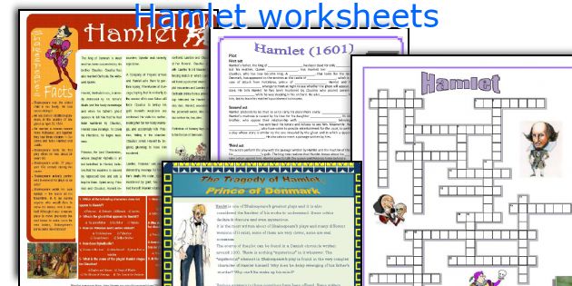 Hamlet worksheets