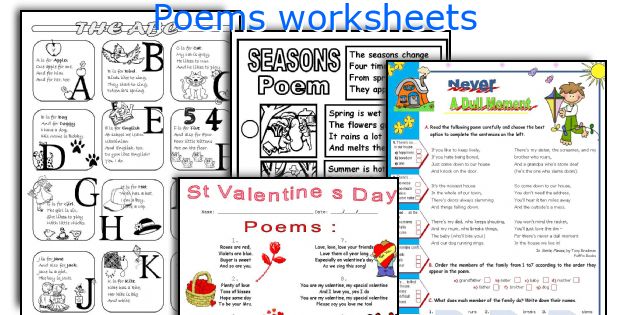 Complete the poem I Played a Game worksheet  Poems, English as a second  language, English as a second language (esl)