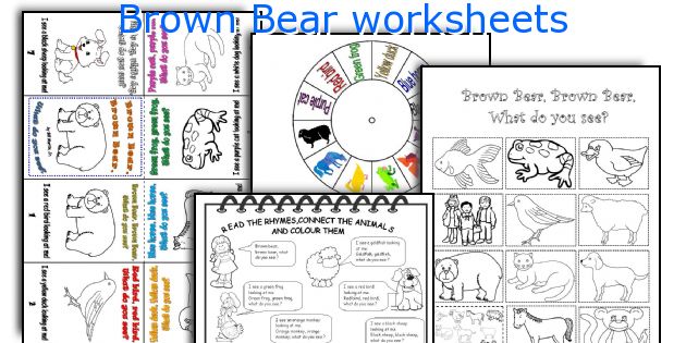 Brown Bear worksheets