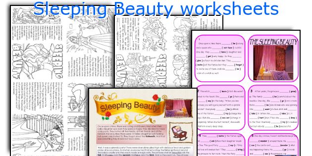 Sleeping Beauty worksheets