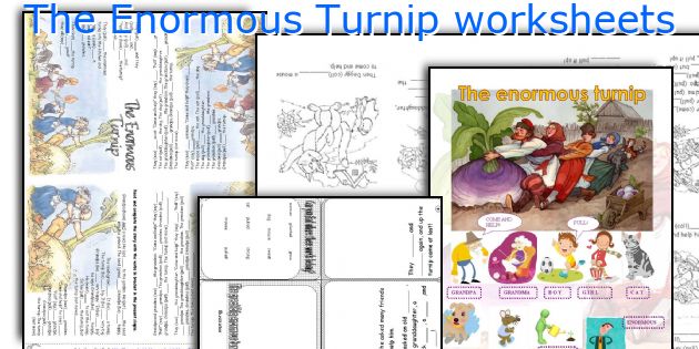 The Enormous Turnip worksheets