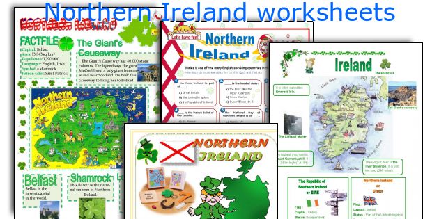 Northern Ireland worksheets