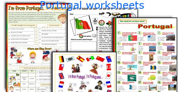 Portugal worksheets