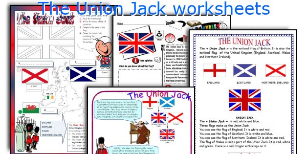 The Union Jack worksheets