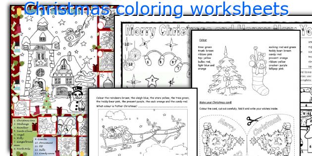 Christmas Colour By Number Coloring Book For Kids Ages 8-12