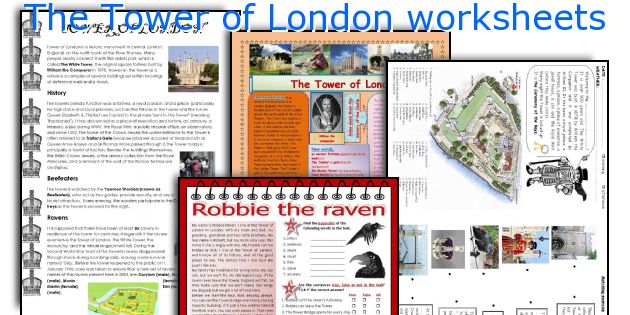 The Tower of London worksheets