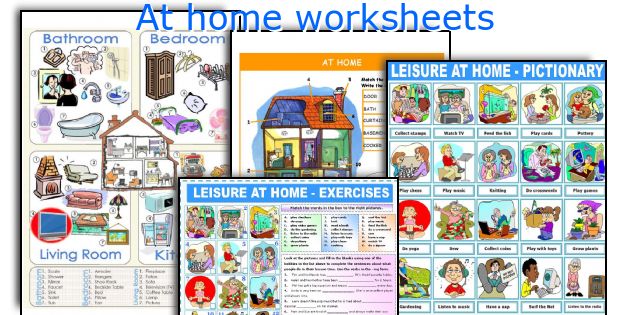 At home worksheets