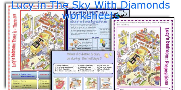 Lucy in The Sky With Diamonds worksheets